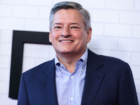 Co-CEO and Chief Content Officer at Netflix Ted Sarandos arrives at Netflix's 'Squid Game' Los Angeles FYSEE Special Event held at Raleigh S...