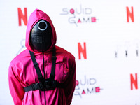 A general view of atmosphere at Netflix's 'Squid Game' Los Angeles FYSEE Special Event held at Raleigh Studios on June 12, 2022 in Los Angel...