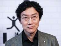 South Korean film director Hwang Dong-hyuk arrives at Netflix's 'Squid Game' Los Angeles FYSEE Special Event held at Raleigh Studios on June...