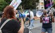 Counter-demonstrators interrpupt an abortion rights demonstration in Washington, D.C. on J...