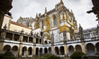 View on the Church from the Guesthouse Cloister in the Convent of Christ in Tomar, Portuga...