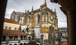 View of the Church from the Guetsthouse Cloister in the Convent of Christ in Tomar, Portug...