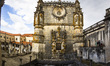 View of the Church with the Manueline window and the St. Barbara Cloister from a monk cell...