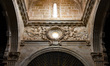 Decorations in the cross of the dormitory in the Convent of Christ in Tomar, Portugal on J...
