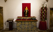 St. Iria statue in an altar in a side chapel of the Church of Santa Maria dos Olivais (Sai...