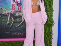 Brittany Bardwell arrives at the Los Angeles Special Screening Of Netflix's 'Boo, Bitch' held at the Bay Theatre on June 22, 2022 in Pacific...