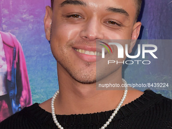 Jason Genao arrives at the Los Angeles Special Screening Of Netflix's 'Boo, Bitch' held at the Bay Theatre on June 22, 2022 in Pacific Palis...