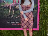 Violet Spingarn arrives at the Los Angeles Special Screening Of Netflix's 'Boo, Bitch' held at the Bay Theatre on June 22, 2022 in Pacific P...