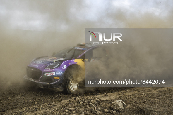 42 BREEN Craig (irl), NAGLE Paul (irl), M-Sport Ford World Rally Team, Ford Puma Rally 1, action during the Safari Rally Kenya 2022, 6th rou...