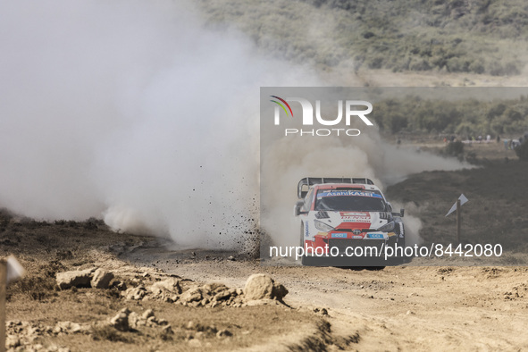 69 ROVANPERA Kalle (fin), HALTTUNEN Jonne (FIN), Toyota Gazoo Racing WRT, Toyota GR Yaris Rally 1, action during the Safari Rally Kenya 2022...