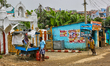 Dirt road in the Poombarai Village in Kodaikanal, Tamil Nadu, India, on May 17, 2022. The...