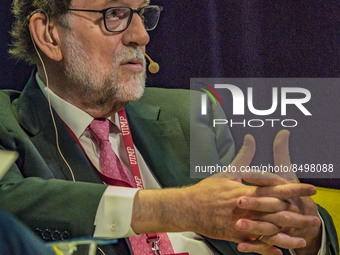 The former President of Spain, Mariano Rajoy, explains his ideas about the role of "Spain in the world in the face of the future" in the Int...