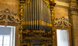 The pipe organ inside the Church of Clerigos is pictured in Porto, Portugal on June 24, 20...