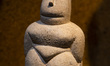 Neolitic female figure in the Archeologic Museum of Cagliari  on the island of Sardinia, I...
