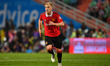 Donny van de Beek of Manchester United in action during the preseason match between Manche...