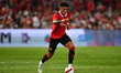 Jadon Sancho of Manchester United in action during the preseason match between Manchester...
