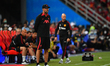 Jürgen Klopp manager of Liverpool in action during the preseason match between Manchester...