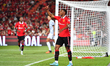 Anthony Martial of Manchester United in action during the preseason match between Manchest...