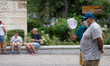 Tourists are enjoy their time near Monastiraki square in Athens, Greece on July 13, 2022. 