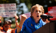 Congresswoman Jan Schakowsky (D-IL) speaks at a rally and march against gun violence at th...