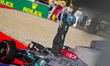 George Russell of uk driving the (63) Mercedes-AMG Petronas F1 Team F1 W13 Mercedes-AMG F1...