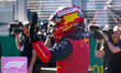 Carlos Sainz Jr. of Spain driving the (55) Scuderia Ferrari F1-75 Ferrari 066/7  during th...