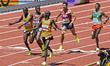 Joshua Cheptegei of Uganda Gold medal, Stanley Waithaka Mburu of Kenya Silver medal, Jacob...