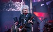 Brian May (Queen) & Adam Lambert during the Music Concert Queen + Adam Lambert - Rhapsody...