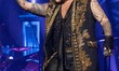 Adam Lambert during the Music Concert Queen + Adam Lambert - Rhapsody Tour on July 11, 202...