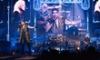 Queen + Adam Lambert during the Music Concert Queen + Adam Lambert - Rhapsody Tour on July...