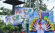 Various cut outs of TMC supremo Sri Mamata Banerjee as seen during annual martyrs day rall...