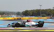 George Russell of uk driving the (63) Mercedes-AMG Petronas F1 Team F1 W13 Mercedes-AMG F1...