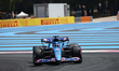 Fernando Alonso of Spain driving the (14) BWT Alpine F1 Team A522 Renault E-Tech RE22  dur...