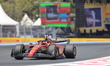 Carlos Sainz Jr. of Spain driving the (55) Scuderia Ferrari F1-75 Ferrari 066/7  during th...