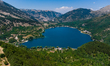 Top view of Lake Scanno in Scanno on 25 July 2022.
The Abruzzo hinterland is known for ho...