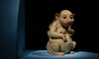 A general view of Australian artist Patricia Piccinini artwork titled ‘Surrogate’ during a...