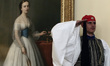 Member of the Presidential Guard at the Greek Presidential palace in Athens, on Thursday O...