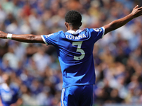 Wesley Fofana of Leicester City during the Premier League match between Leicester City and Brentford at the King Power Stadium, Leicester on...