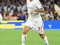 Leonardo Spinazzola (AS Roma) during the Pre-Season Friendly 2022/2023  match between AS Roma vs Shakhtar Donetsk  at the Olimpic Stadium in...