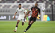 Jonathan Kodjia (22) of Umm Salal on the ball during the QNB Stars League match between Um...