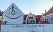Vilniaus Universitetas (Vilnius University) building is seen in Kaunas, Lithuania on 7 Aug...