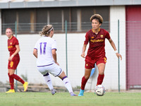 Moeka Minami (AS Roma Women) during the Pre-Season Friendly 2022/2023  match between AS Roma Women vs Fiorentina Femminile at the Coni “Giul...