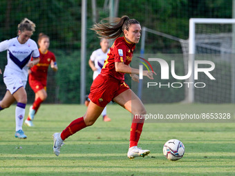Annamaria Serturini (AS Roma Women)  during the Pre-Season Friendly 2022/2023  match between AS Roma Women vs Fiorentina Femminile at the Co...