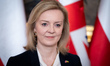 British Foreign Secretary Liz Truss in Warsaw, Poland, on April 5, 2022 