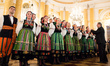 State Folk Ensemble of Song and Dance Mazowsze in Warsaw, Poland on September 27, 2018 