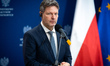 Vice-Chancellor of Germany Robert Habeck in Warsaw, Poland on 11 February 2022 