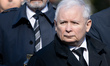 Jaroslaw Kaczynski, Antoni Macierewicz in Warsaw, Poland on April 11, 2020 