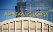 Warszawa Glowna terminus railway station in Warsaw, Poland on March 14, 2021 