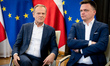 Donald Tusk, Szymon Holownia in Warsaw, Poland on June 3, 2022 