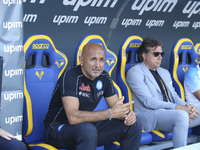 Luciano Spalletti Head Coach of SSC Napoli during Hellas Verona vs SSC Napoli, 1° Serie A Tim 2022-23 game at Marcantonio Bentegodi Stadium...